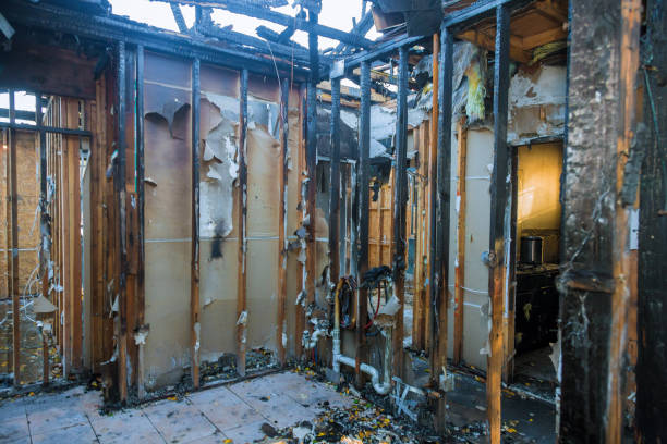 Professional Emergency Fire Cleanup technician working in Wixom, MI
